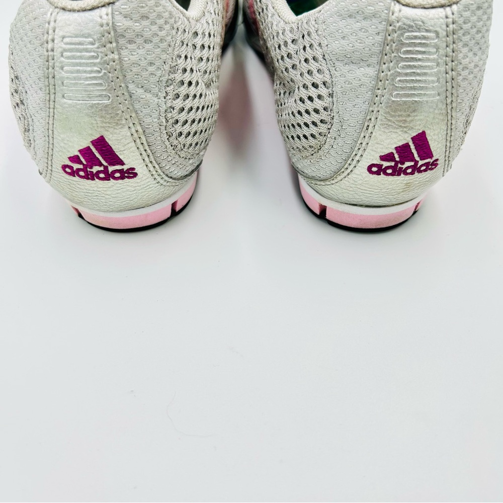 Adidas shoes CC Ride Trainers Pink Gray Silver running workout Women Size 9.5 - Picture 9 of 10